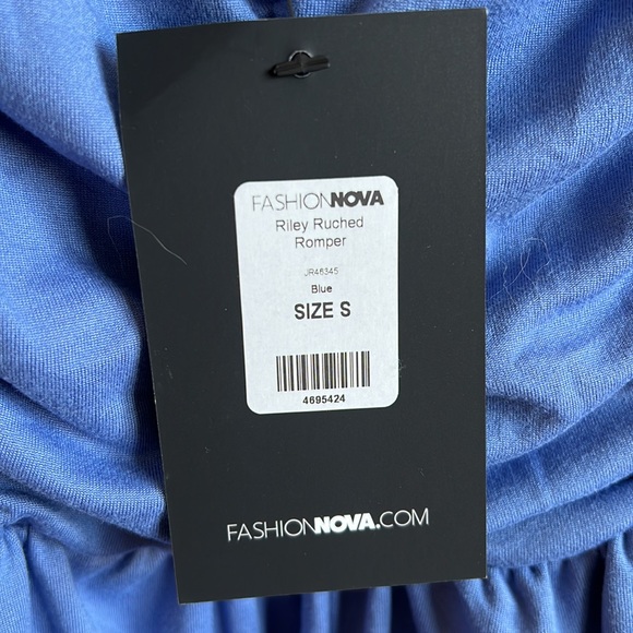 RILEY RUCHED ROMPER - Picture 4 of 6